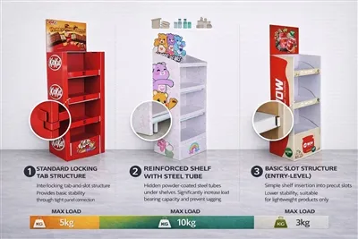 Jak poprawić stabilność i trwałość ekspozytorów kartonowych?