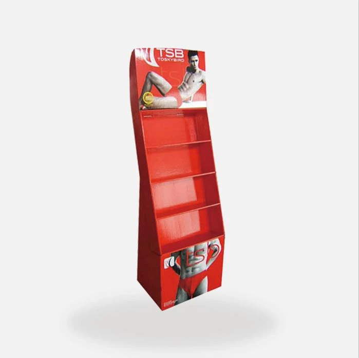 Kartonowa półka na bieliznę POS