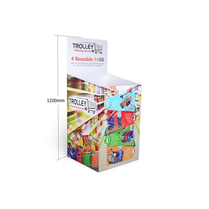 Paperboard Dump Bin Display